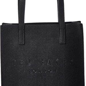 TED1 Ted Baker Seacon Crosshatch Small Icon Bag- BLACK